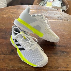Brand new pair of Adidas Barricade Tennis Sneakers- sold out color!